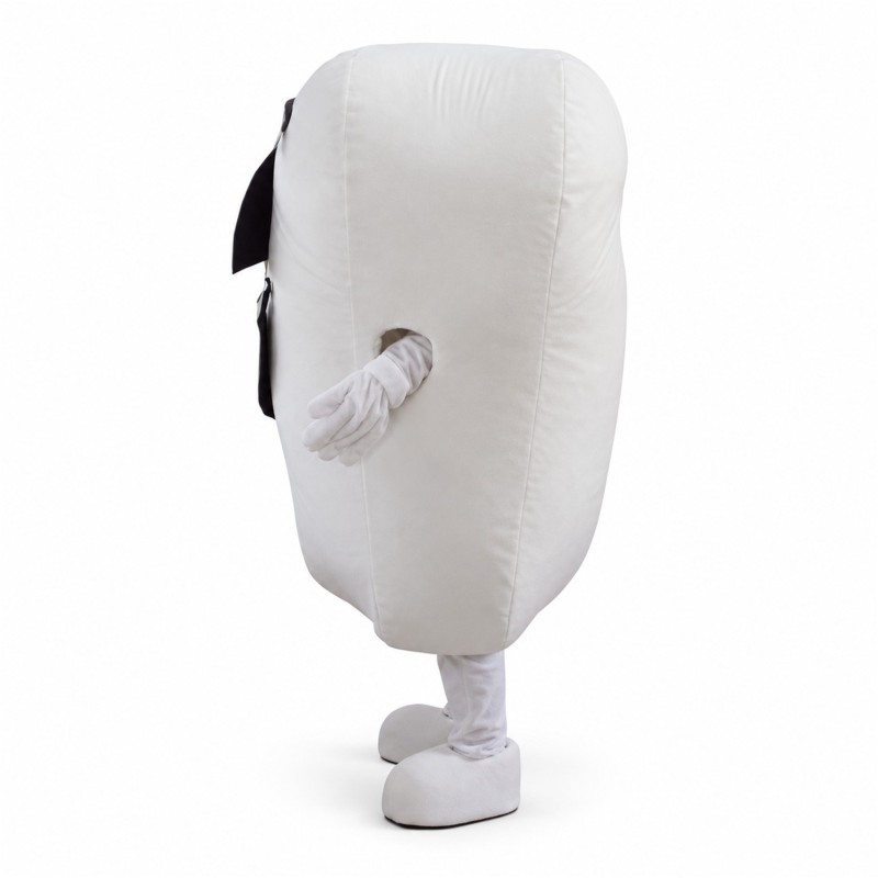 Teeth and toothbrush Mascot Costume