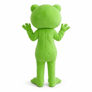 Green Frog Mascot Costume