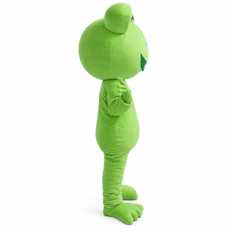 Green Frog Mascot Costume