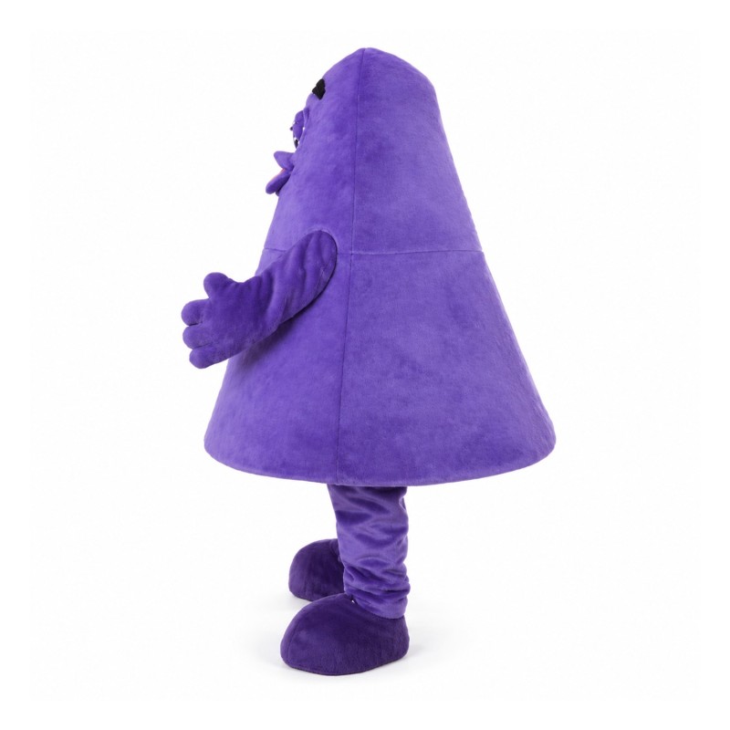 Purple monster Mascot Costume