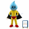 Colorful Water Droplet Mascot Costumes