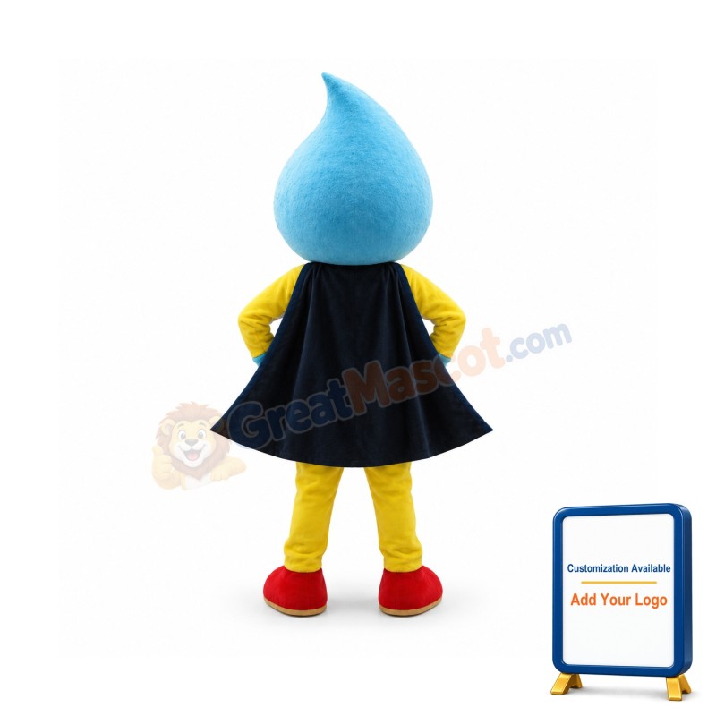 Colorful Water Droplet Mascot Costumes