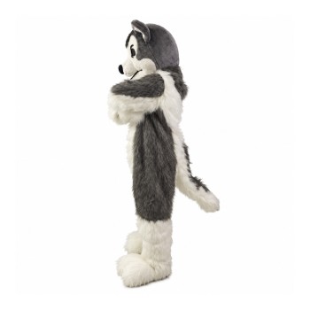 Gray Wolf Husky Dog Mascot Costumes