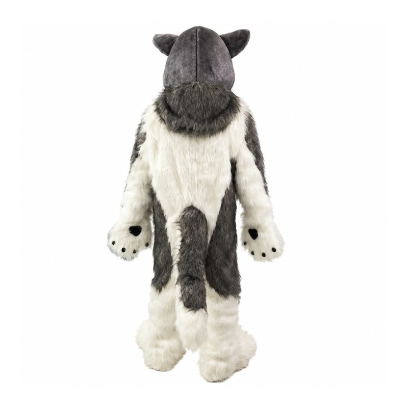 Gray Wolf Husky Dog Mascot Costumes