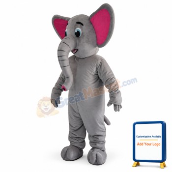 Elephant Lightweight Mascot Costume