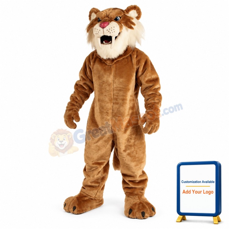 Sabertooth Lightweight Mascot Costume