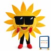 Mr.Sun Sunflower Mascot Costume