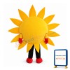 Mr.Sun Sunflower Mascot Costume