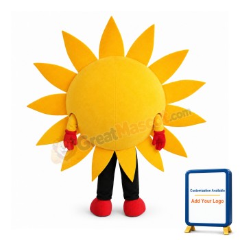 Mr.Sun Sunflower Mascot Costume