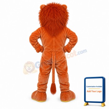 Deluxe Lion Mascot Costume