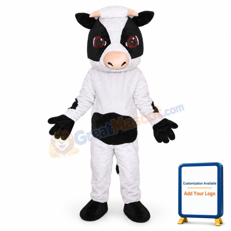 Dairy Cow Lightweight Mascot Costume