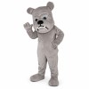 Grey Bulldog Lightweight Mascot Costume