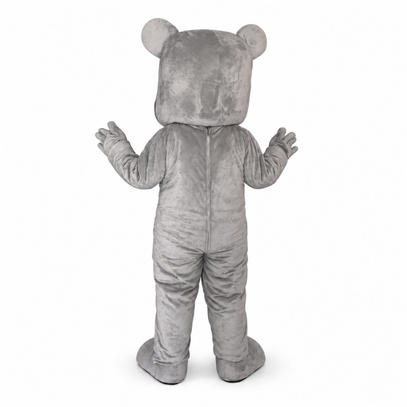 Grey Bulldog Lightweight Mascot Costume