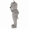Grey Bulldog Lightweight Mascot Costume
