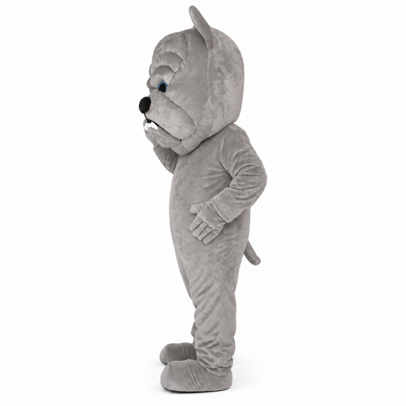 Grey Bulldog Lightweight Mascot Costume