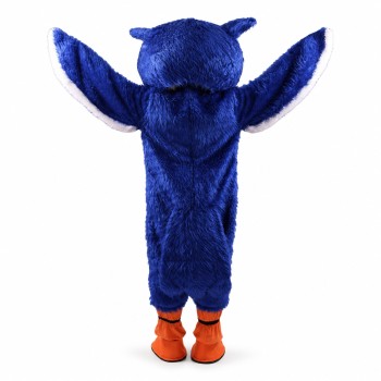 Blue Owl Mascot Costume