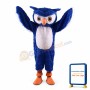 Blue Owl Mascot Costume