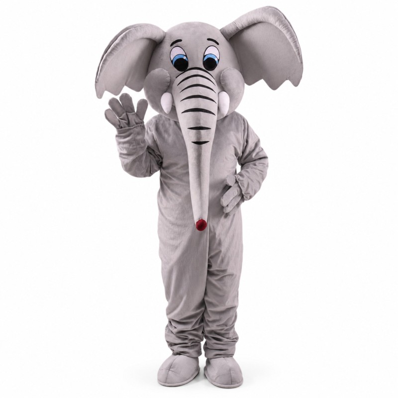 Cartoon Elephant Costume Mascot