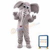 Cartoon Elephant Costume Mascot