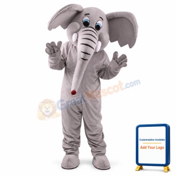 Cartoon Elephant Costume Mascot