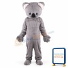 Gray Koala Lightweight Mascot Costume Free Shipping