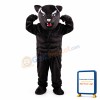 Black Panther Power Cat Mascot Costume