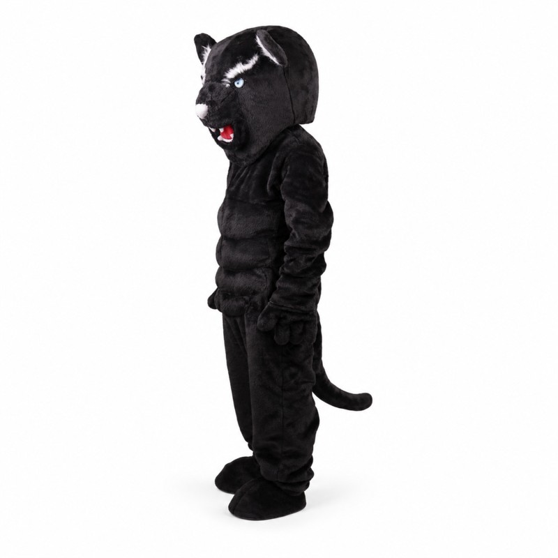 Black Panther Power Cat Mascot Costume