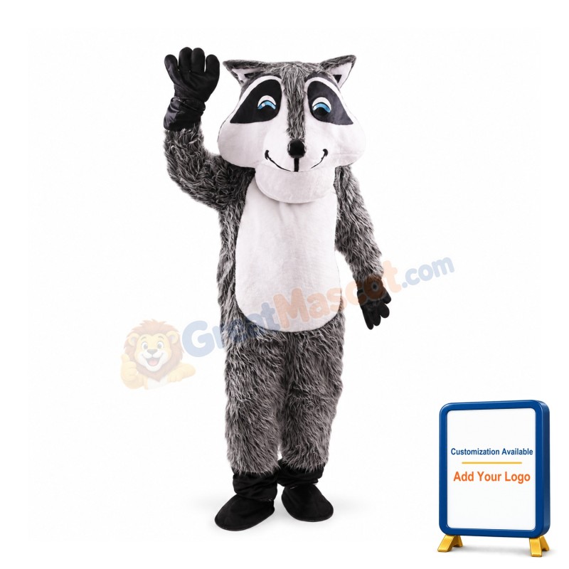 Ricky Raccoon Lightweight Mascot Costume