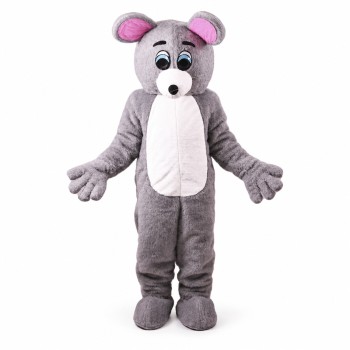 Grey Mouse Lightweight Mascot Costume
