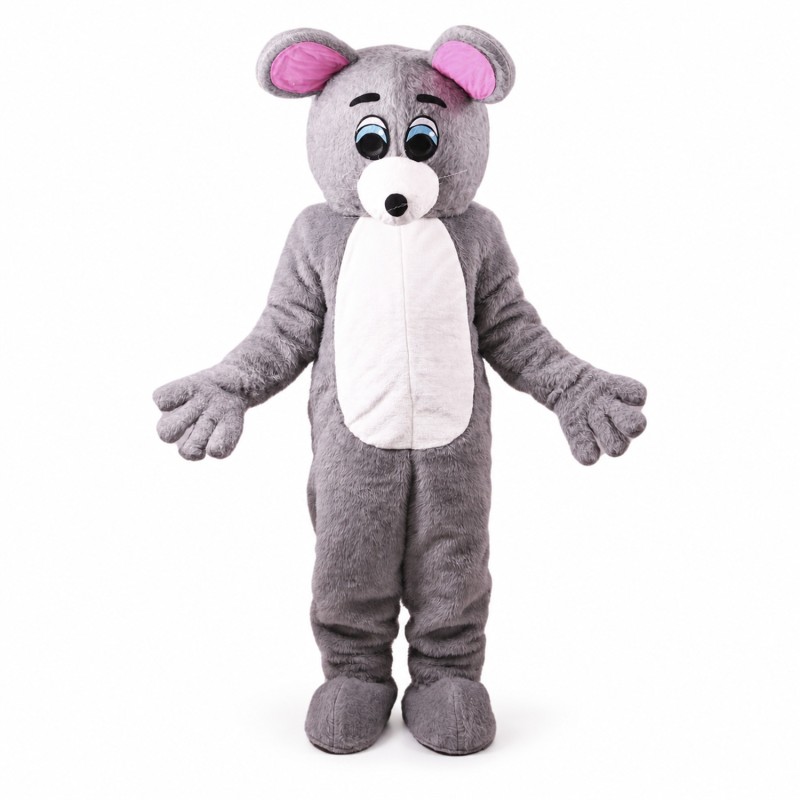 Grey Mouse Lightweight Mascot Costume