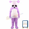 Chinese Purpe Giant Panda Mascot Costume