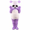 Chinese Purpe Giant Panda Mascot Costume
