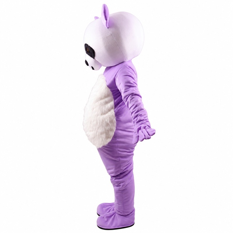 Chinese Purpe Giant Panda Mascot Costume