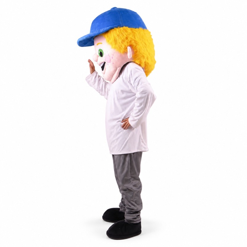 Baseball Kid Head Only Mascot Costume