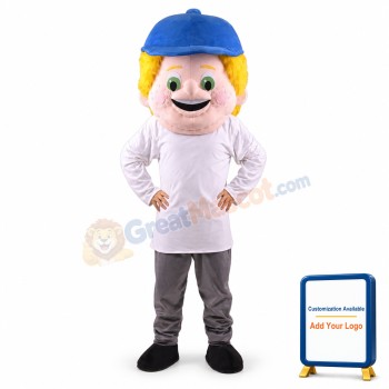 Baseball Kid Head Only Mascot Costume Free Shipping