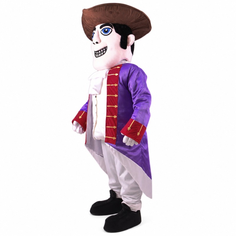 Patriot Mascot Costume Gray Hat