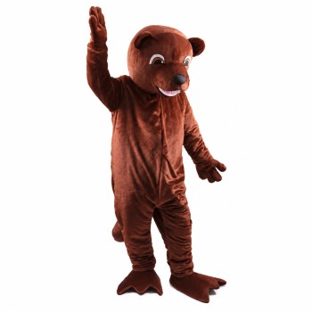 Barney Beaver Mascot Costume