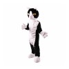 Black and White Cat Lightweight Mascot Costume