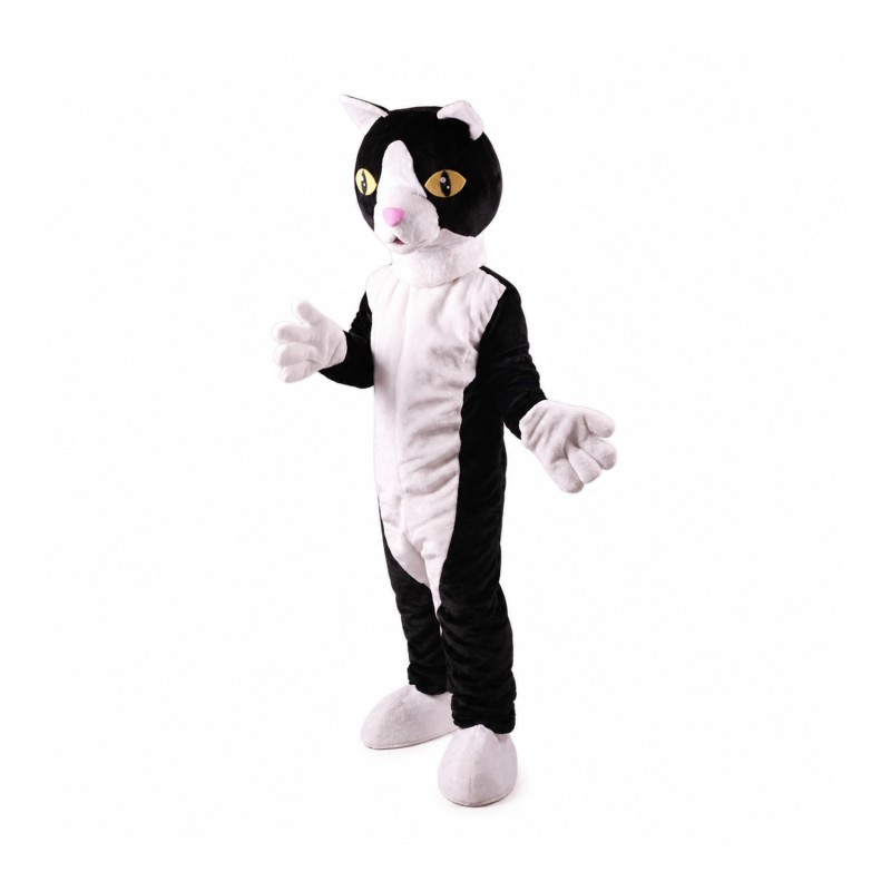 Black and White Cat Lightweight Mascot Costume