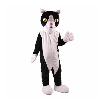 Black and White Cat Lightweight Mascot Costume