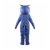 Blue Wildcat Power Cat Mascot Costume