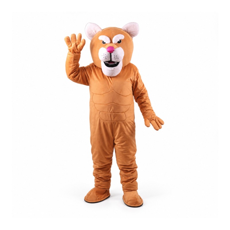 Cougar Power Cat Lightweight Mascot Costume