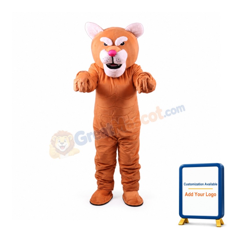 Cougar Power Cat Lightweight Mascot Costume
