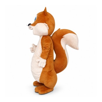 Chubby Squirrel Mascot Costume