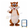Chubby Squirrel Mascot Costume