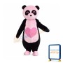 Pink Panda Lightweight Mascot Costume