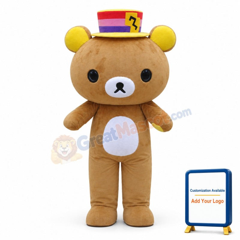 Rilakkuma Bear Lightweight Mascot Costume