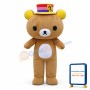 Rilakkuma Bear Lightweight Mascot Costume