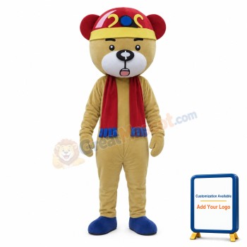 Chinese Bear Lightweight Mascot Costume
