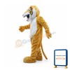 Cute Fierce Wildcat Mascot Costume
